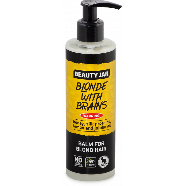 Beauty Jar BLONDE WITH BRAINS - balm for blond hair 250 ml